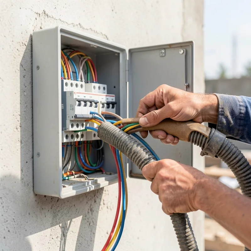 Les étapes d'une installation électrique : l'ordre du chantier